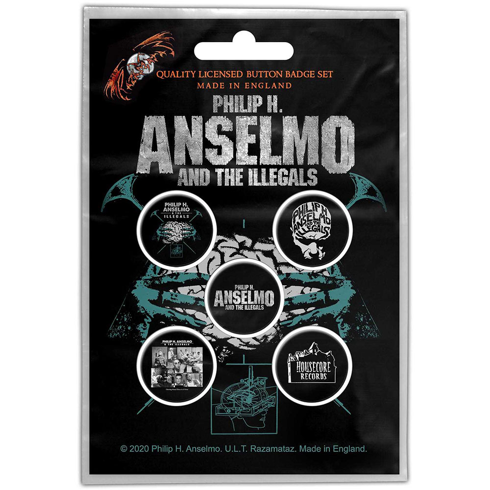 Odznak Philip H. Anselmo & The Illegals - Brain