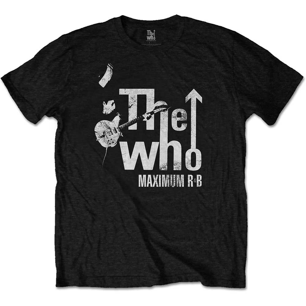 Tričko The Who - Maximum R&B, Unisex,Čierna,XXL