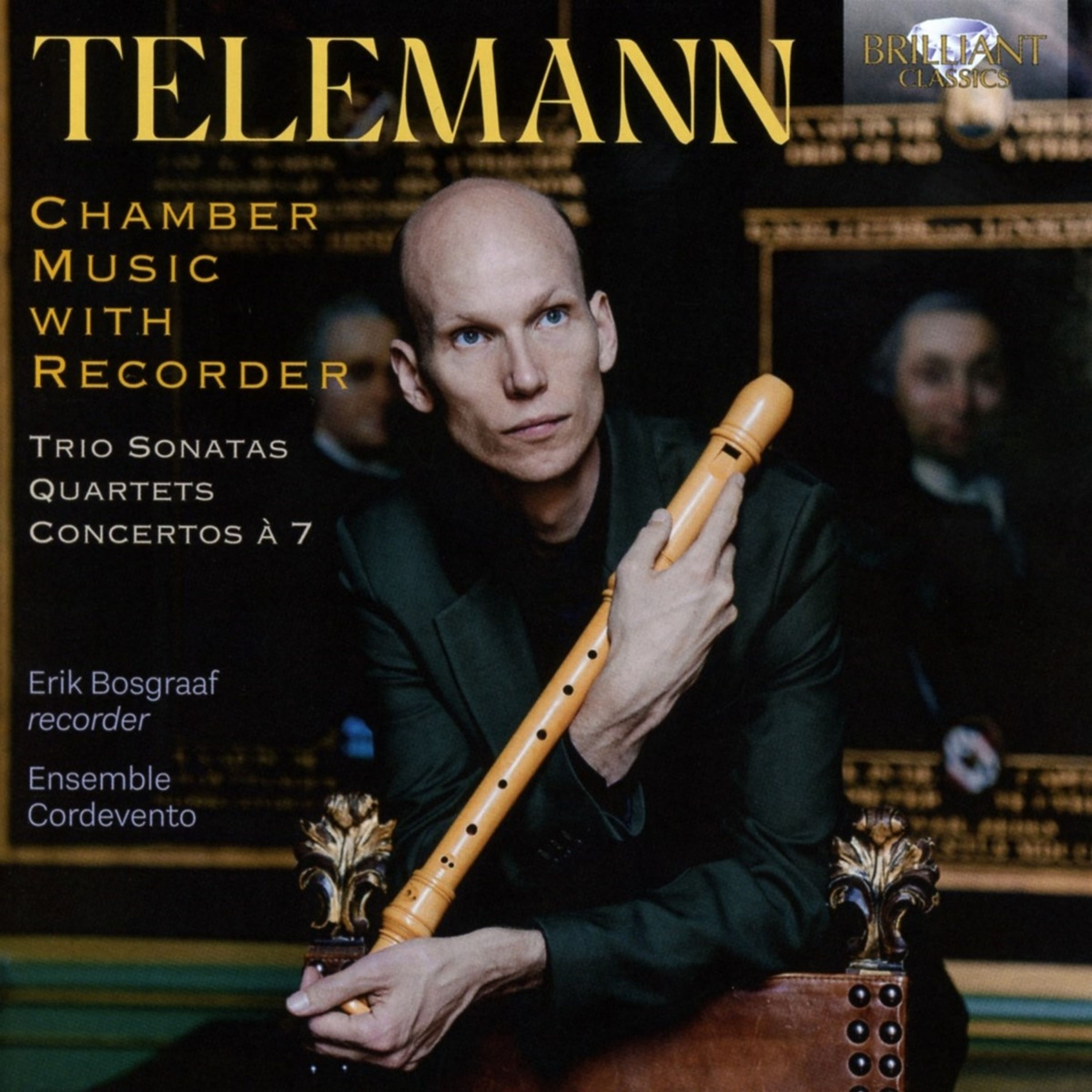 CD Erik Bosgraaf - TELEMANN: CHAMBER MUSIC WITH RECORDER