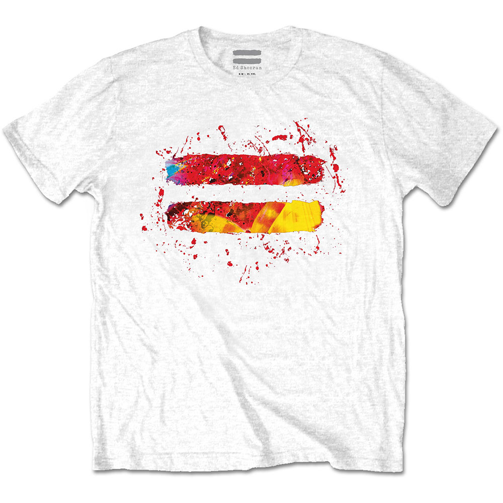 Tričko Ed Sheeran - Equals, Unisex,Biela,S
