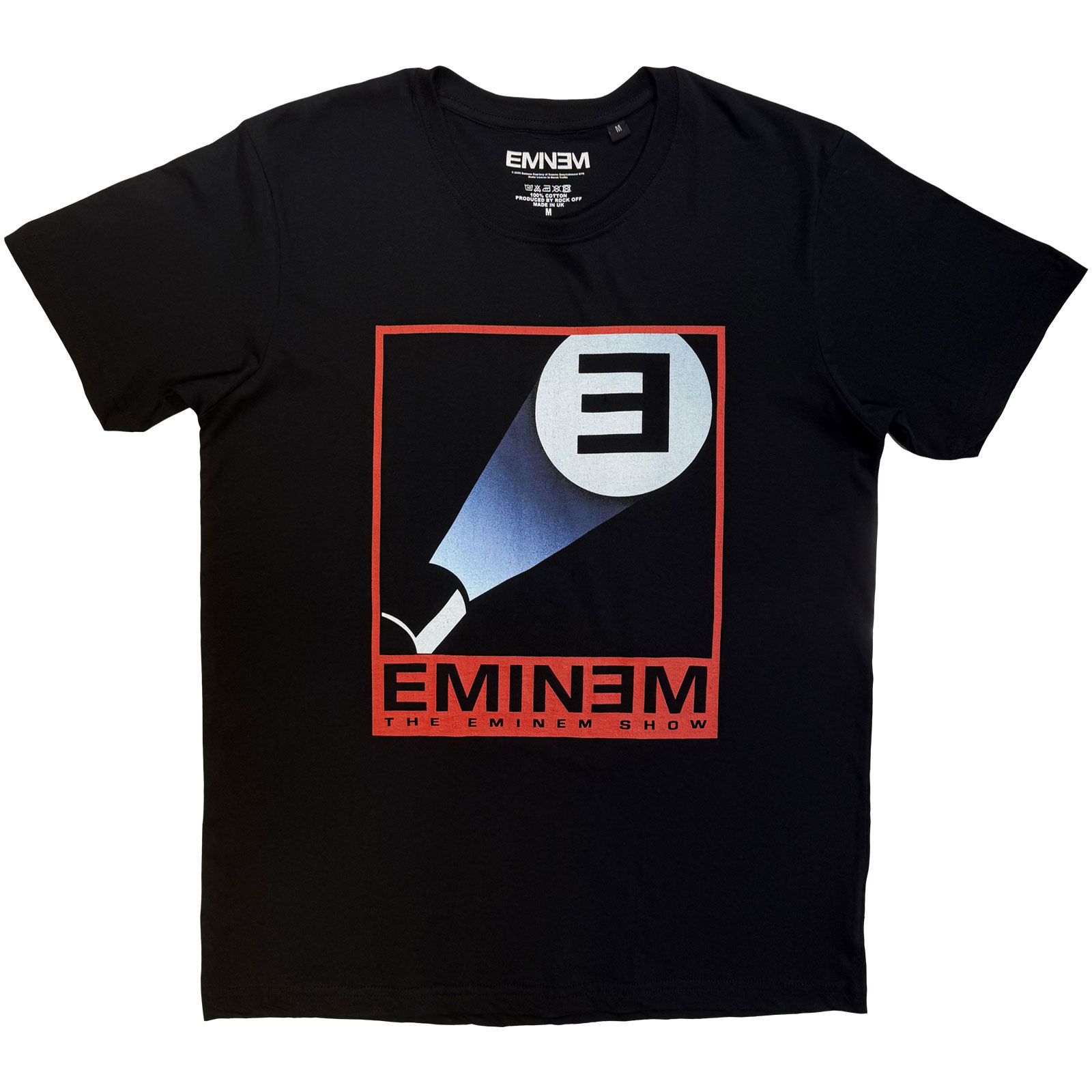 Tričko Eminem - E Light, Unisex,Čierna,XXL