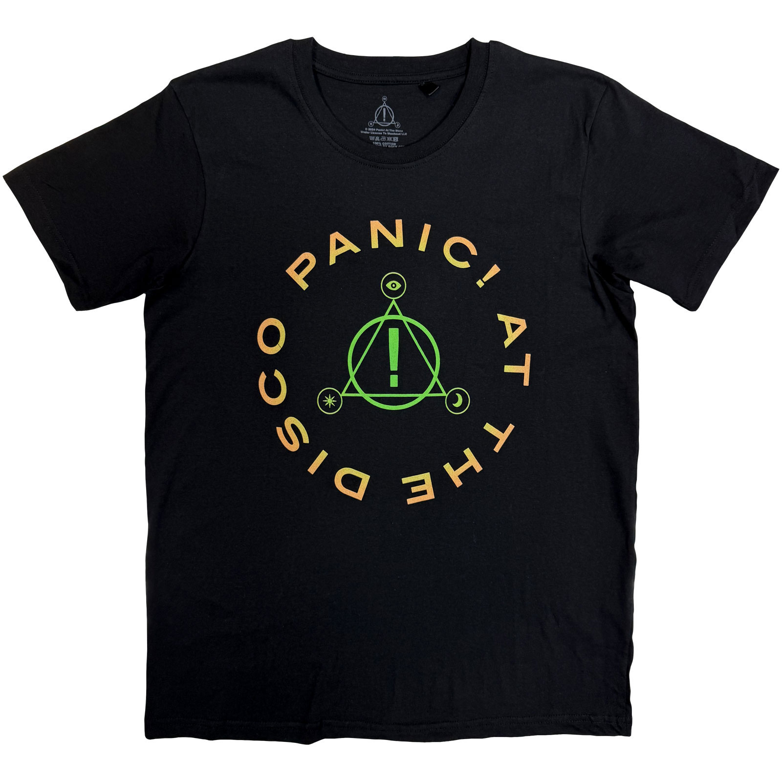 Tričko Panic! At The Disco - Triangle Circle, Unisex,Čierna,XL