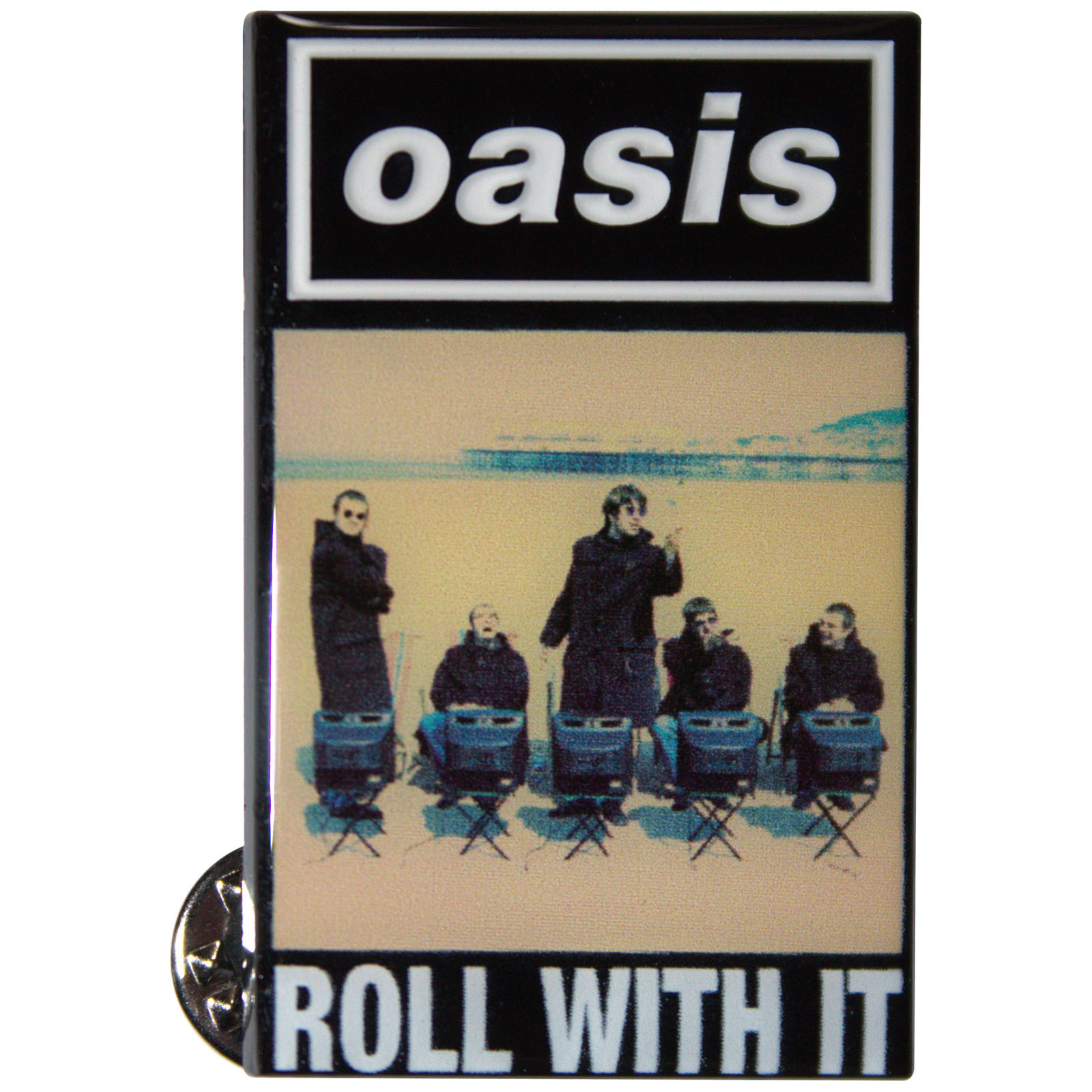 Odznak Oasis - Roll With It Single