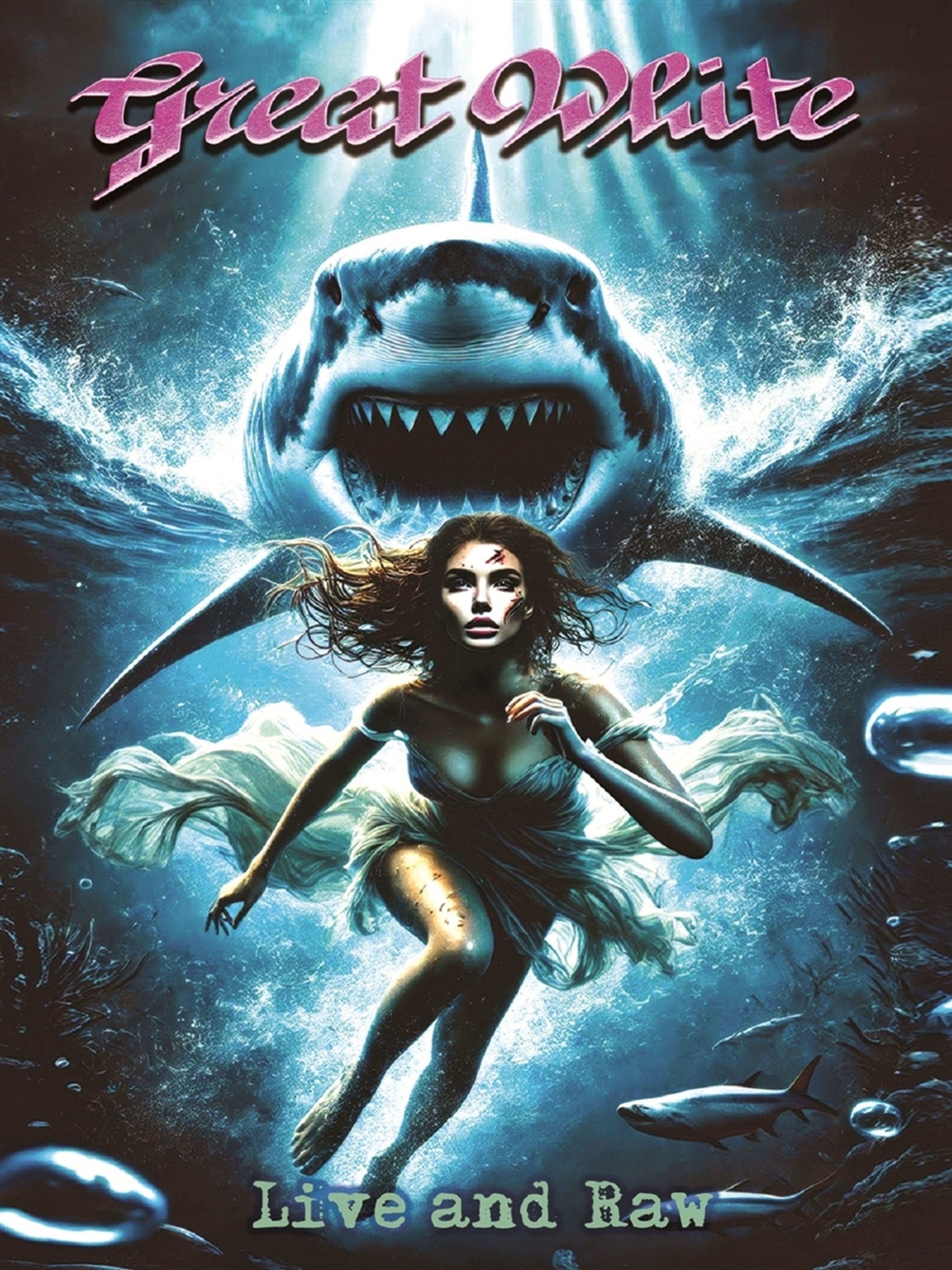 DVD Great White - LIVE AND RAW