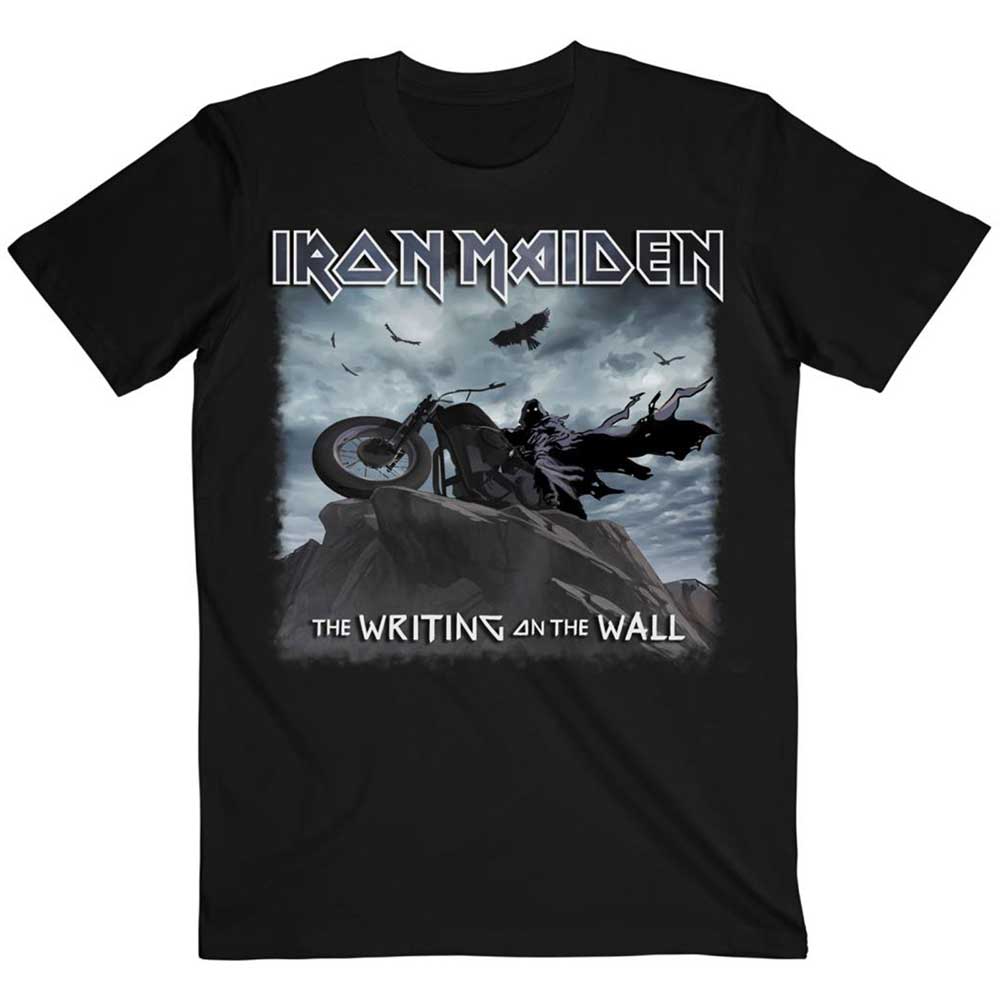 Tričko Iron Maiden - The Writing on the Wall Single Cover, Unisex,Čierna,XXL