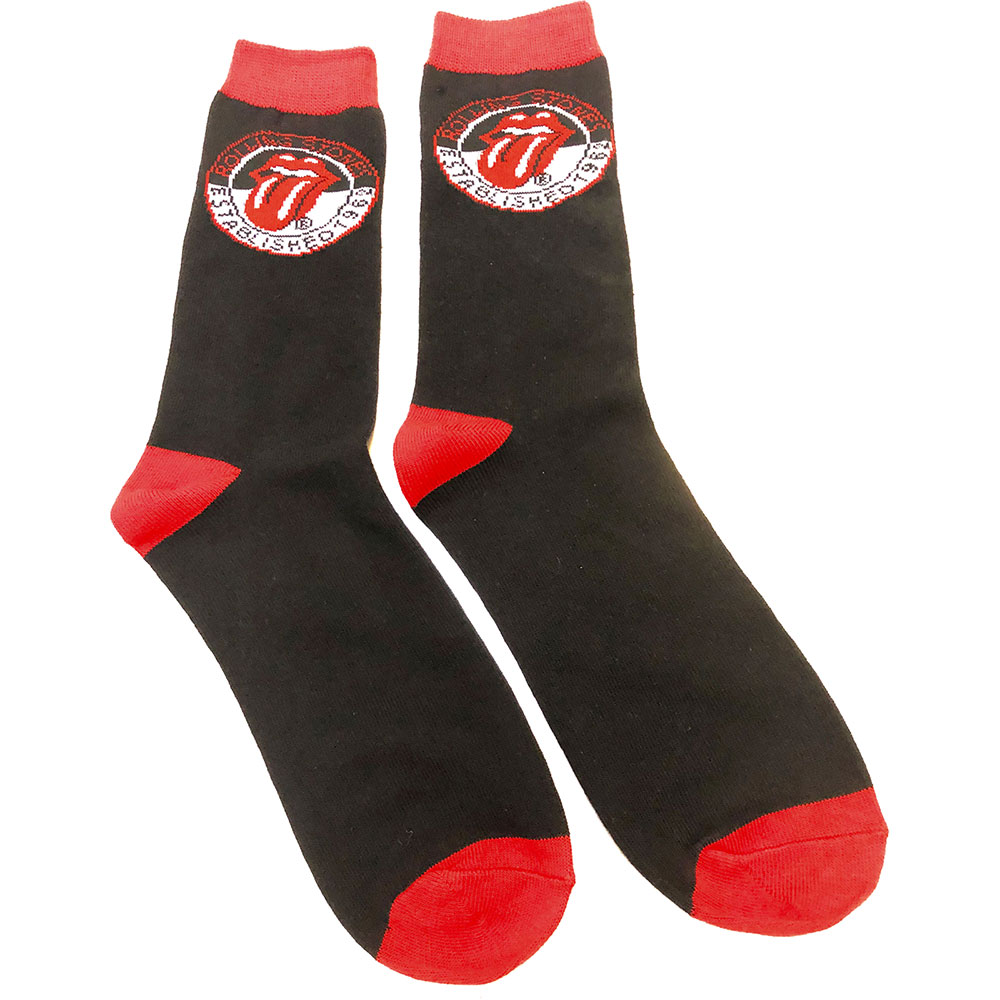 Ponožky The Rolling Stones - Established, Unisex,Čierna,UK 7 - 11