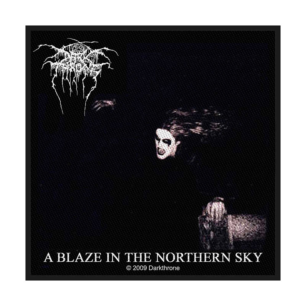 Nažehlovačka Darkthrone - A blaze in the northern sky