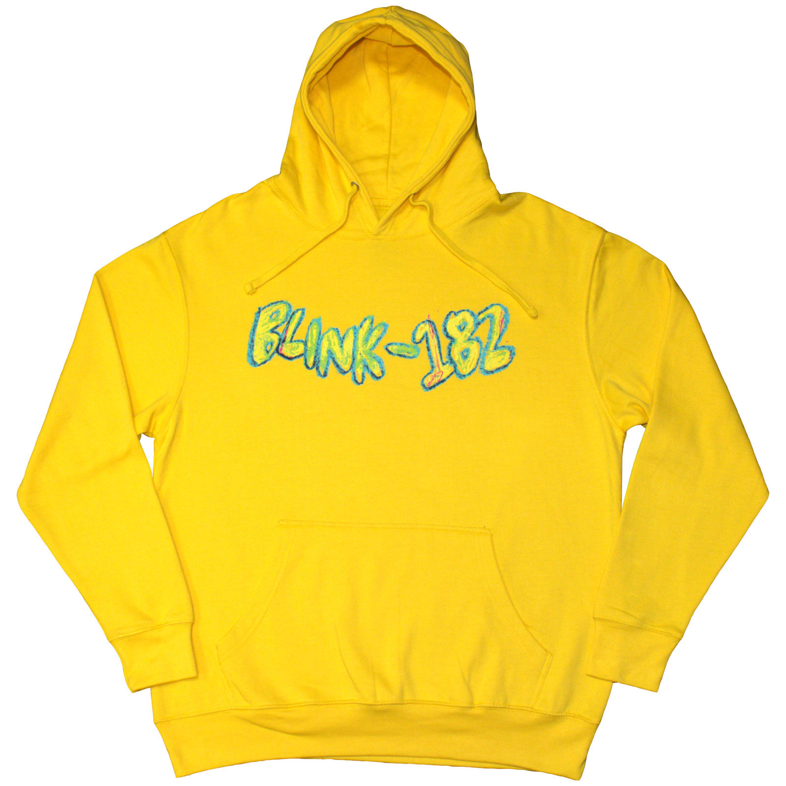 Mikina Blink 182 - Crayon, Unisex,Žltá,XXL
