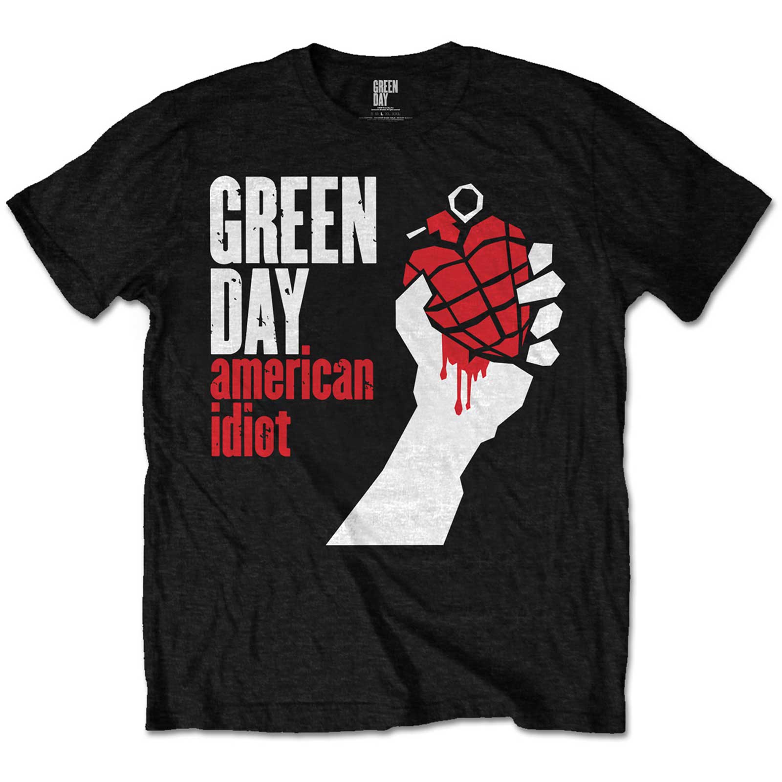 Tričko Green Day - American Idiot, Dieťa,Čierna,7 – 8 rokov