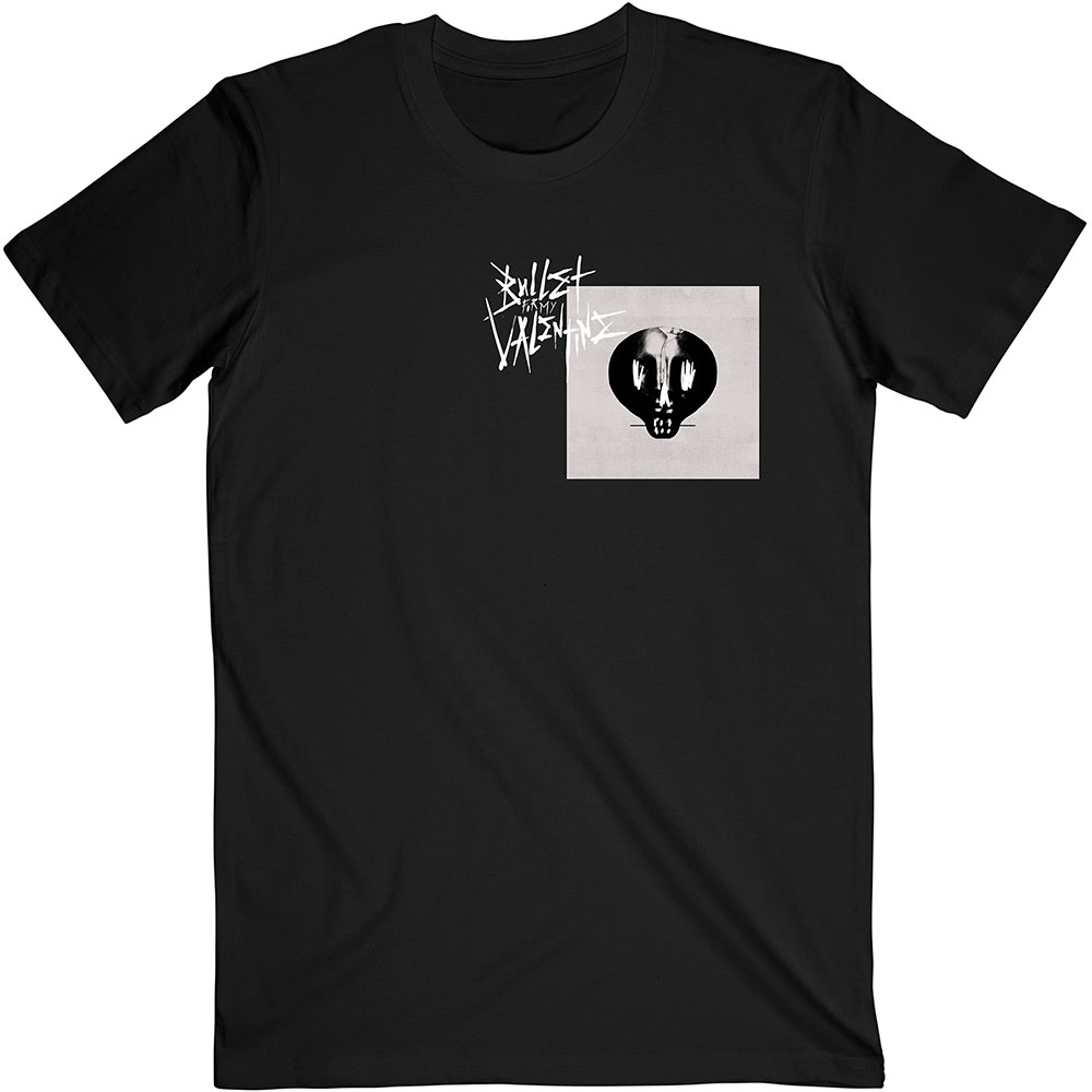 Tričko Bullet for My Valentine - Album Cropped & Logo, Unisex,Čierna,XXL