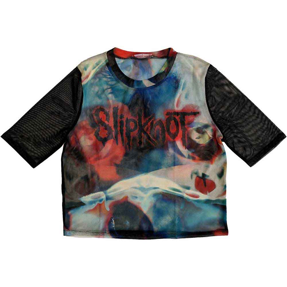 Tielko Slipknot - Face & Logo, Žena,Čierna,XL