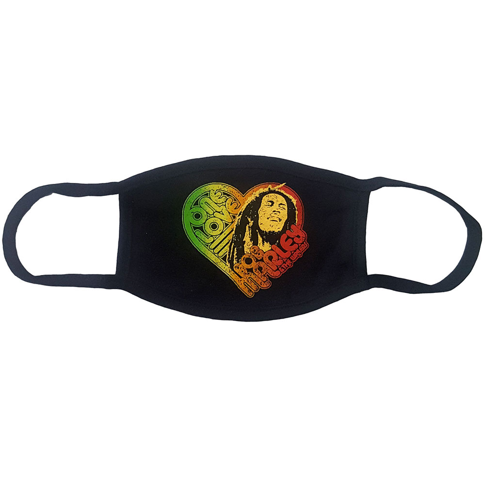 Rúško Bob Marley - One Love Heart