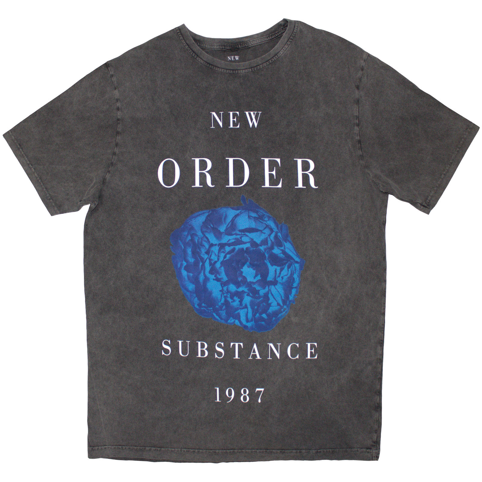 Tričko New Order - Substance 1987, Unisex,Šedá,XXL