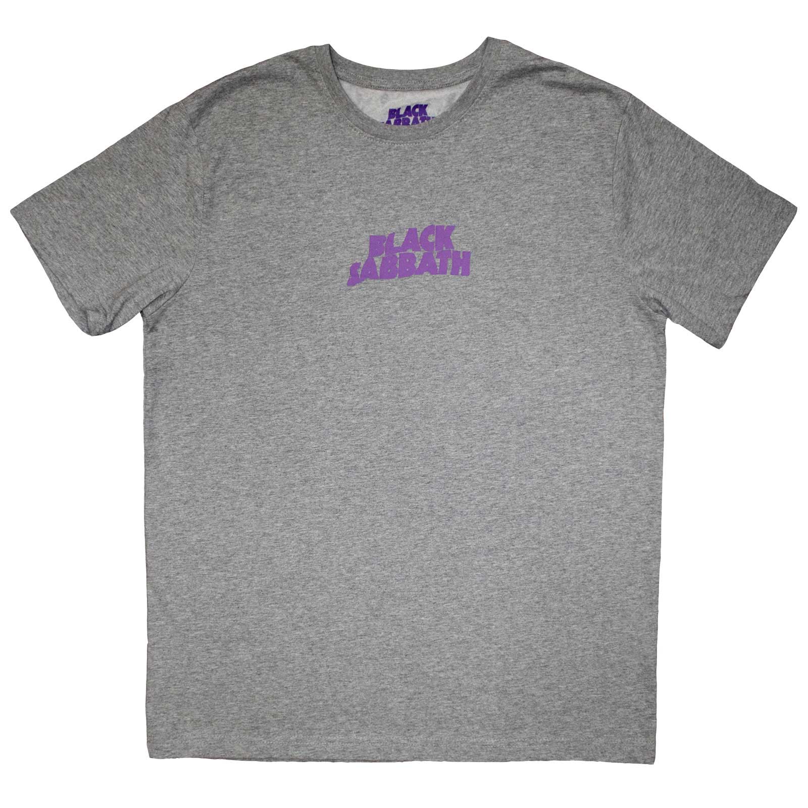 Tričko Black Sabbath - Mini Wavy Logo, Unisex,Šedá,XXL