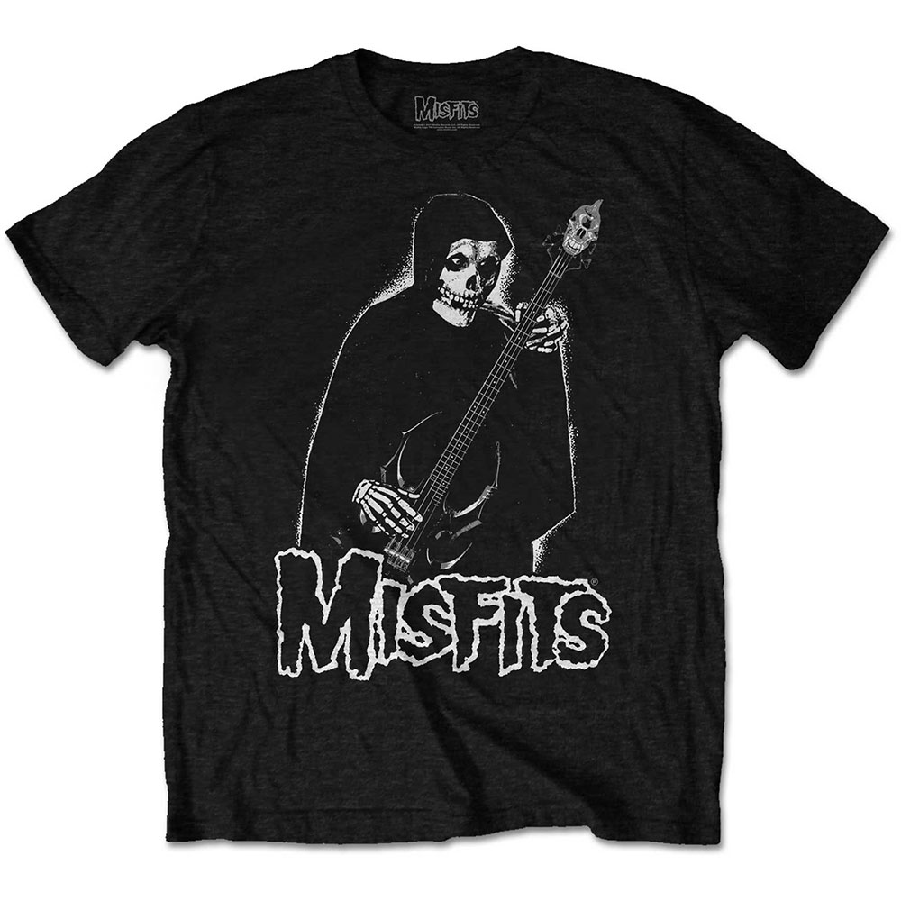 Tričko Misfits - Bass Fiend, Unisex,Čierna,M