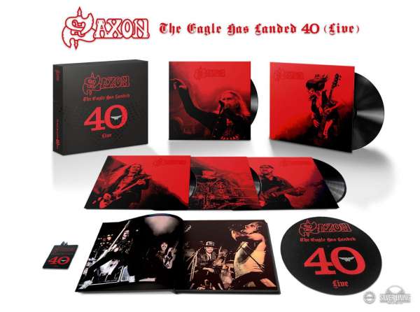 Vinyl SAXON - THE EAGLE HAS LANDED 40 (LIVE)