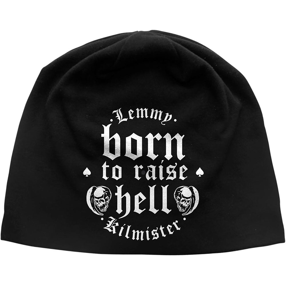 Čapica Lemmy - Born to Raise Hell, Unisex,Čierna,Univerzálna
