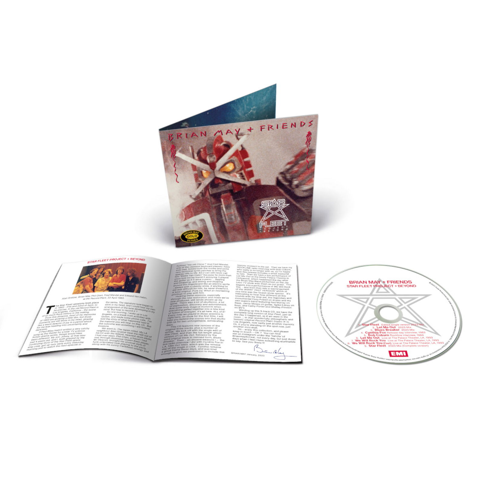 CD Brian May - Star Fleet Project + Beyond