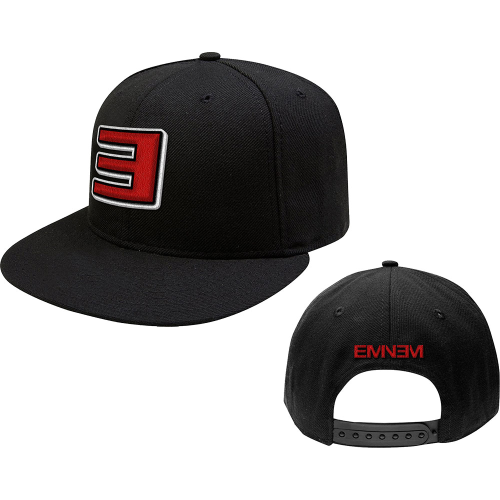 Šiltovka Eminem - Reverse E, Unisex,Čierna,Univerzálna