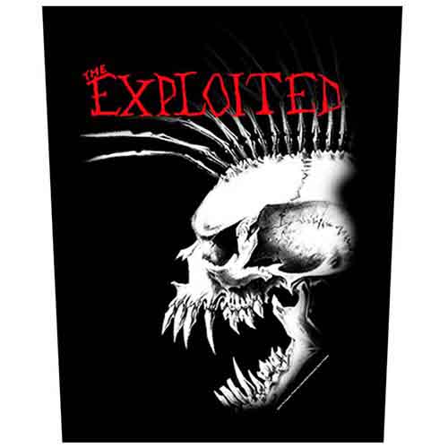Nažehlovačka The Exploited - Bastard Skull