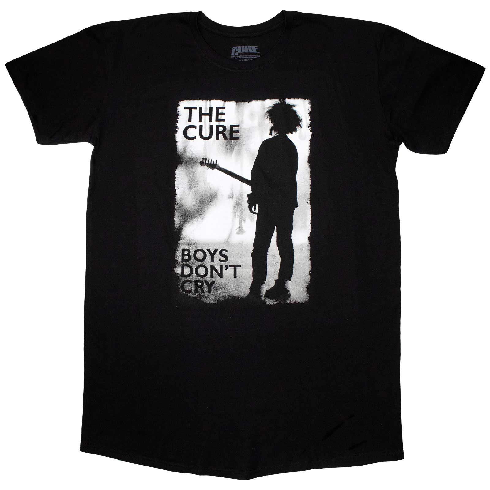 Šaty The Cure - Boys Don't Cry Black & White, Žena,Čierna,L