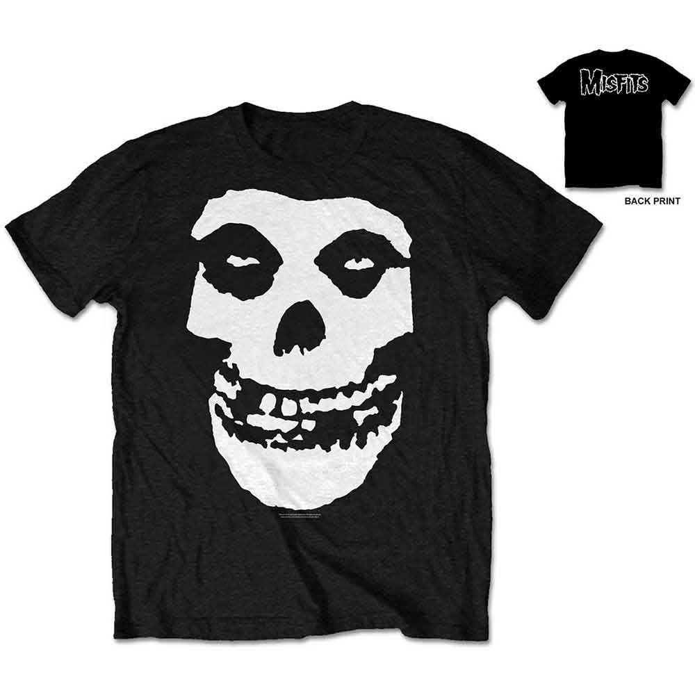 Tričko Misfits - Classic Fiend Skull, Unisex,Čierna,XXL