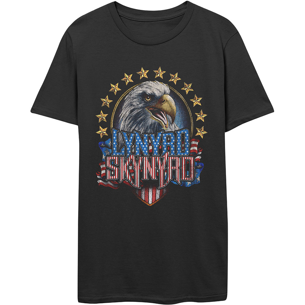 Tričko Lynyrd Skynyrd - Eagle, Unisex,Čierna,XL
