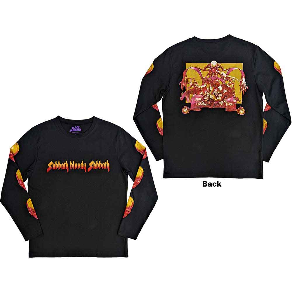 Tričko s dlhým rukávom Black Sabbath - Bloody Sabbath, Unisex,Čierna,XXL