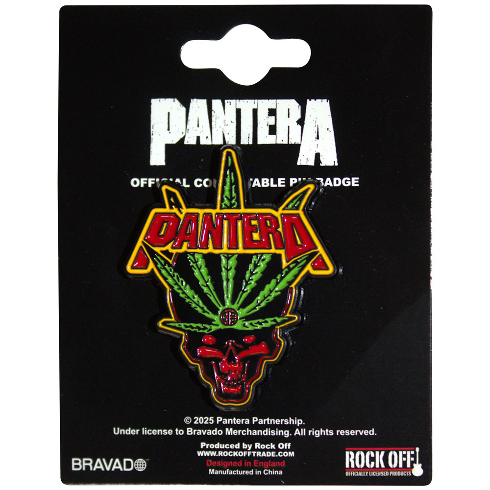 Odznak Pantera - Leaf Skull