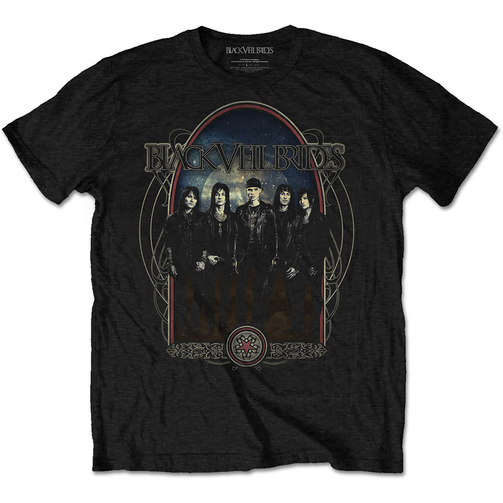 Tričko Black Veil Brides - Ornaments, Unisex,Čierna,XXL