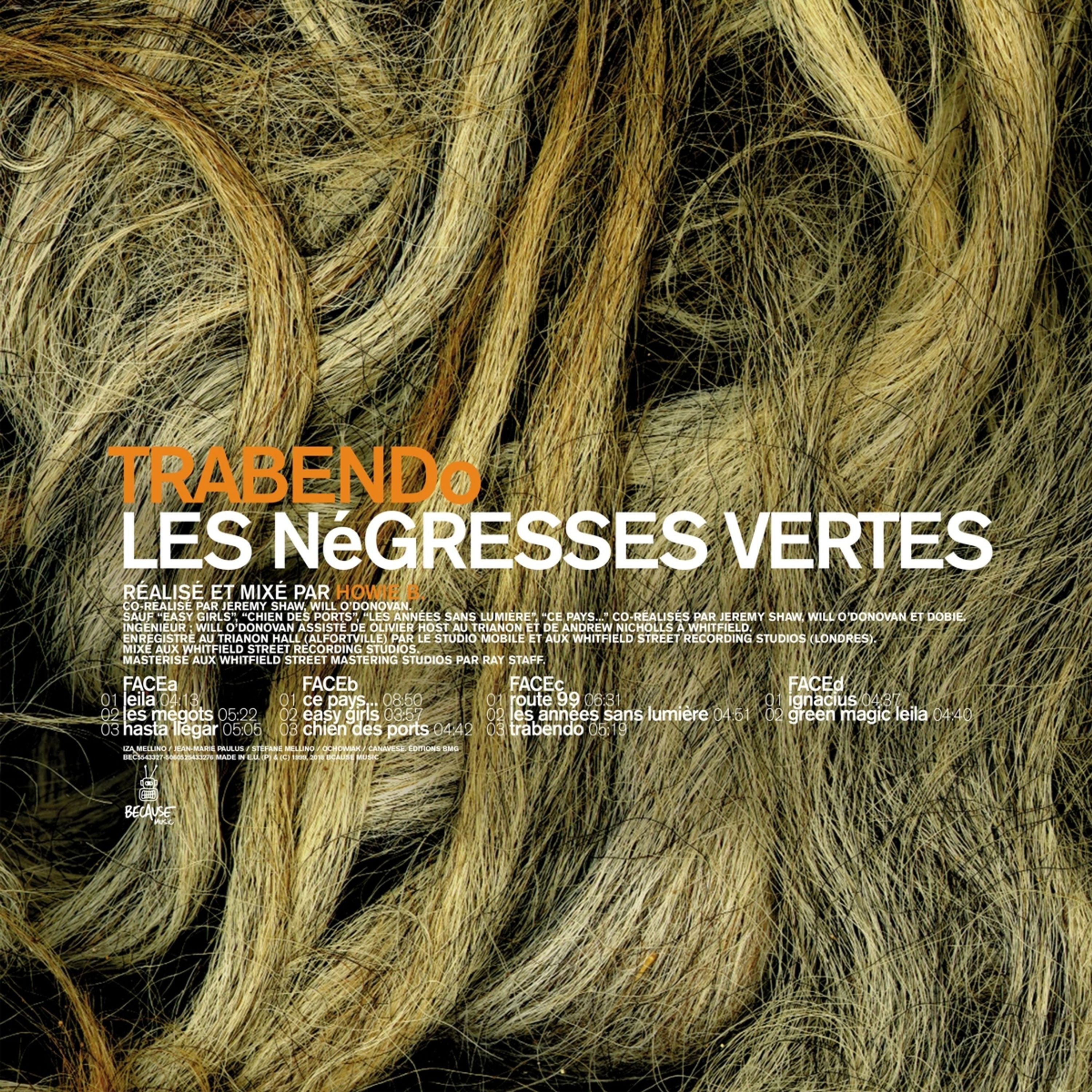 Vinyl Les Négresses Vertes - LES NEGRESSES VERTES - TRABENDO
