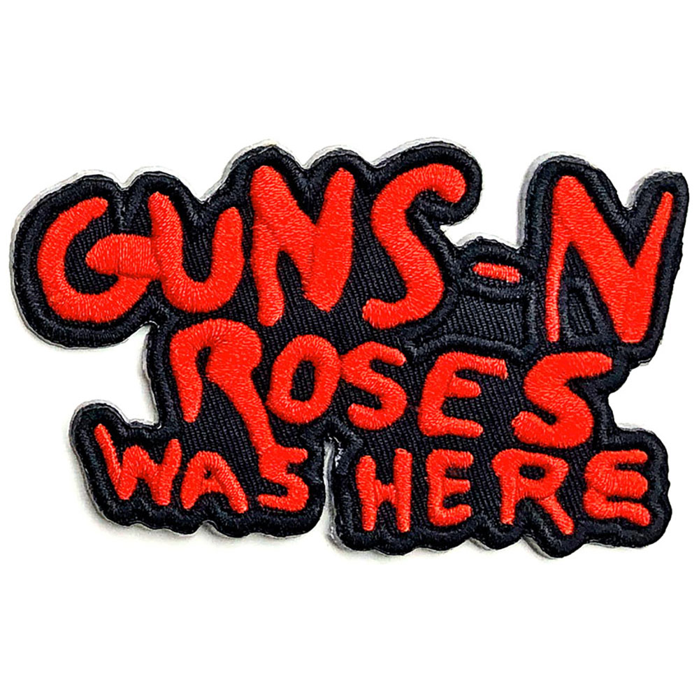 Nažehlovačka Guns N’ Roses - Cut Out Was Here