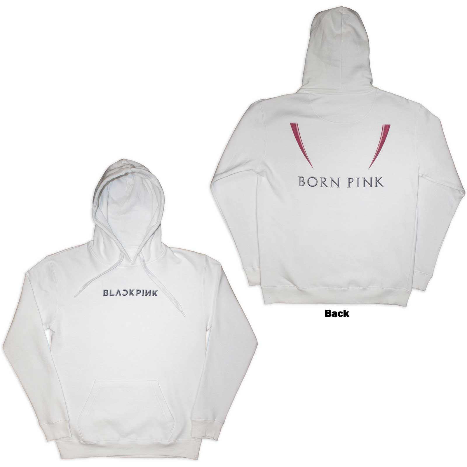 Mikina Blackpink - Born Pink, Unisex,Biela,XXL