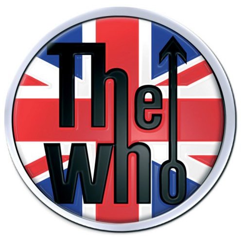 Odznak The Who - Union Jack