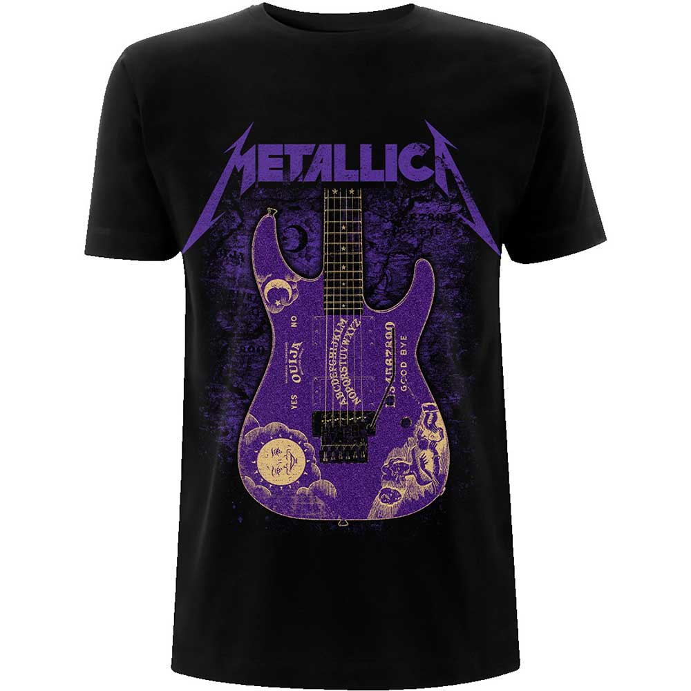 Tričko Metallica - Ouija Purple, Unisex,Čierna,XXL