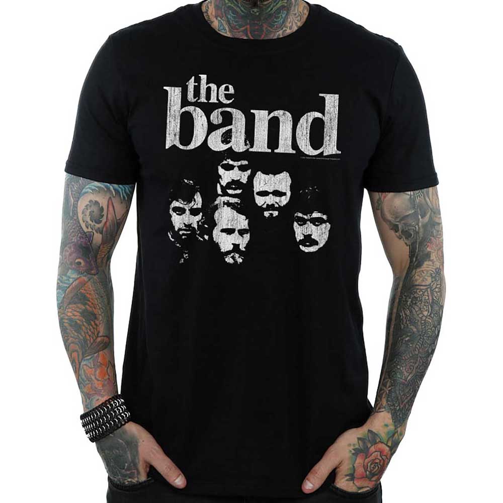Tričko The Band - Heads, Unisex,Čierna,XXL
