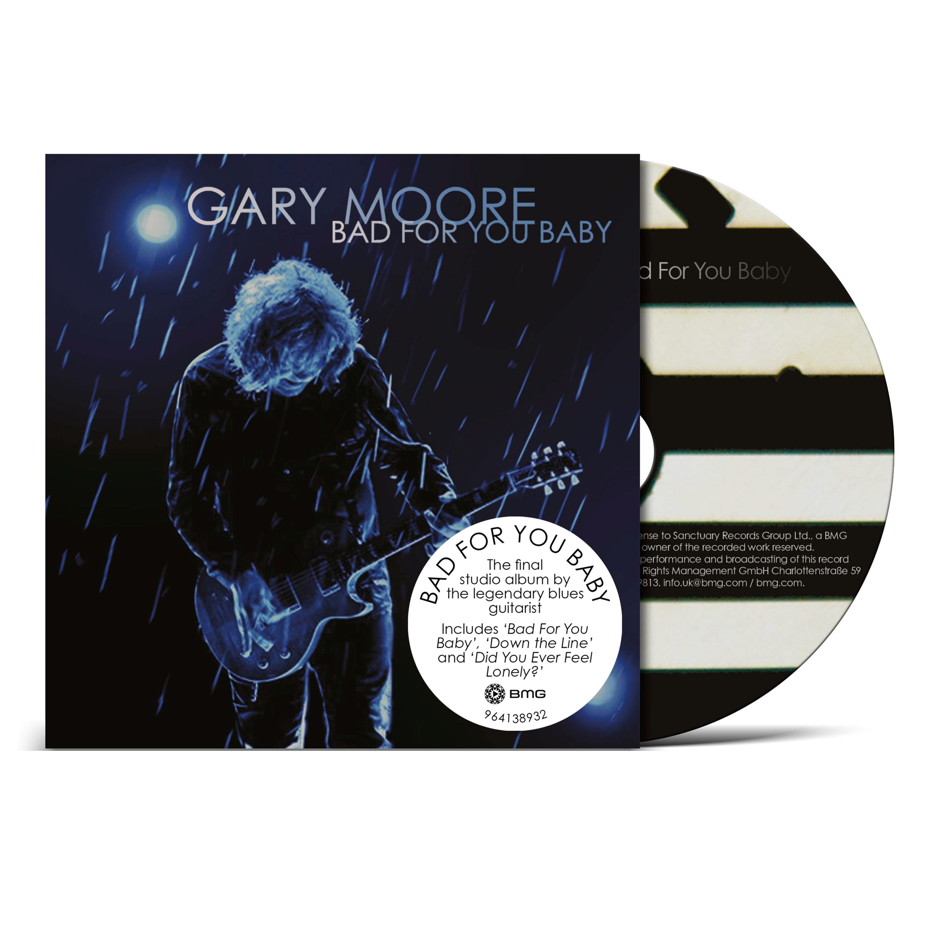 CD Gary Moore - BAD FOR YOU BABY