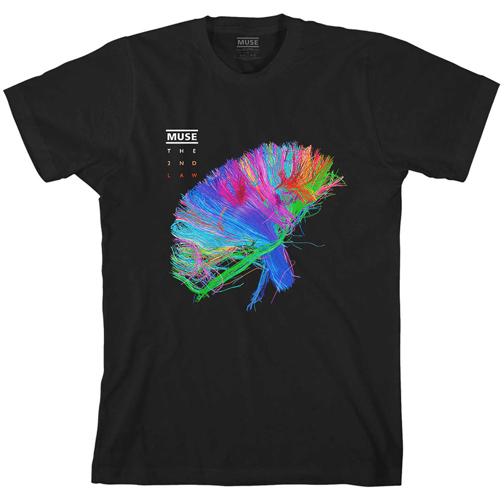 Tričko Muse - 2nd Law Album, Unisex,Čierna,3XL