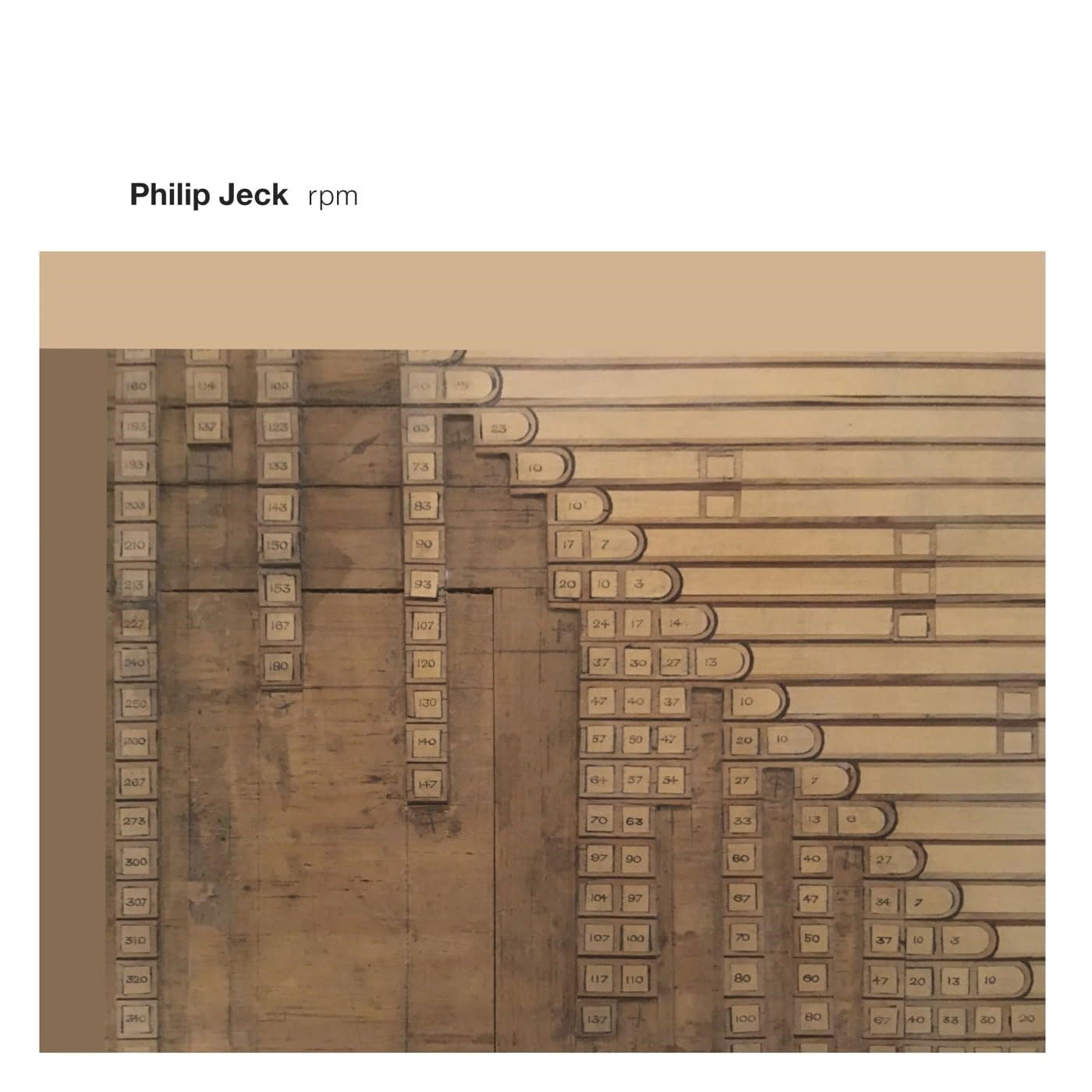 CD Philip Jeck - RPM