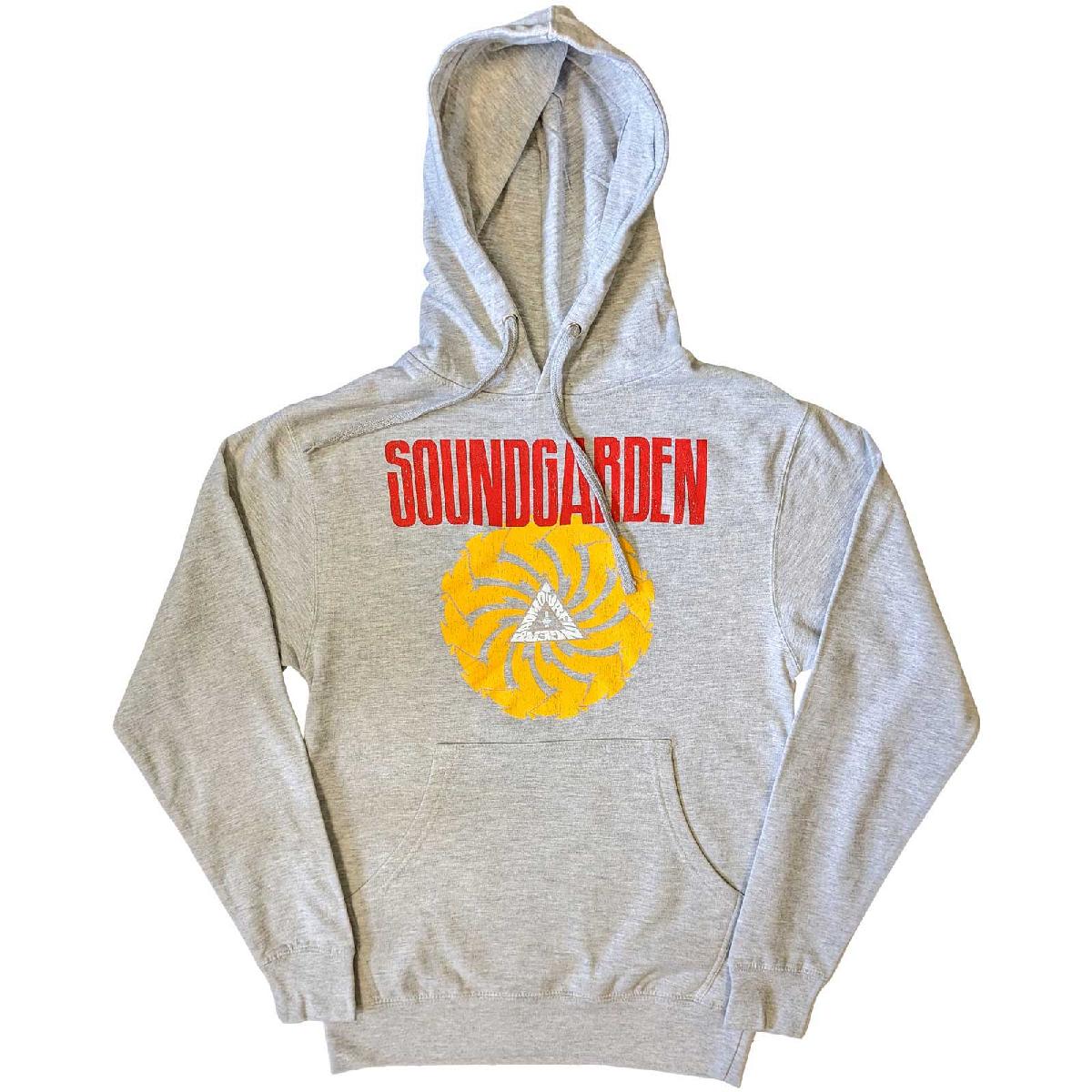 Mikina Soundgarden - Badmotorfinger Version 1., Unisex,Šedá,XL