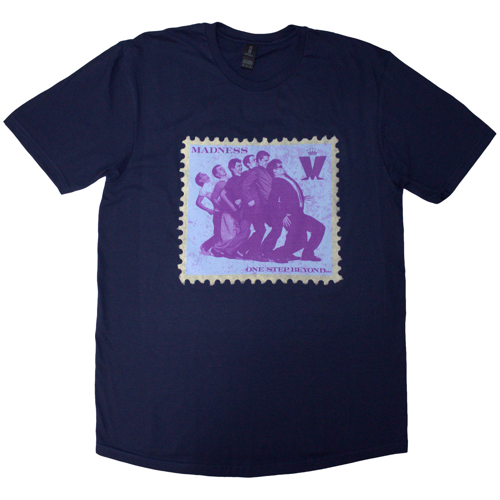 Tričko MADNESS - Stamp, Unisex,Modrá,XXL