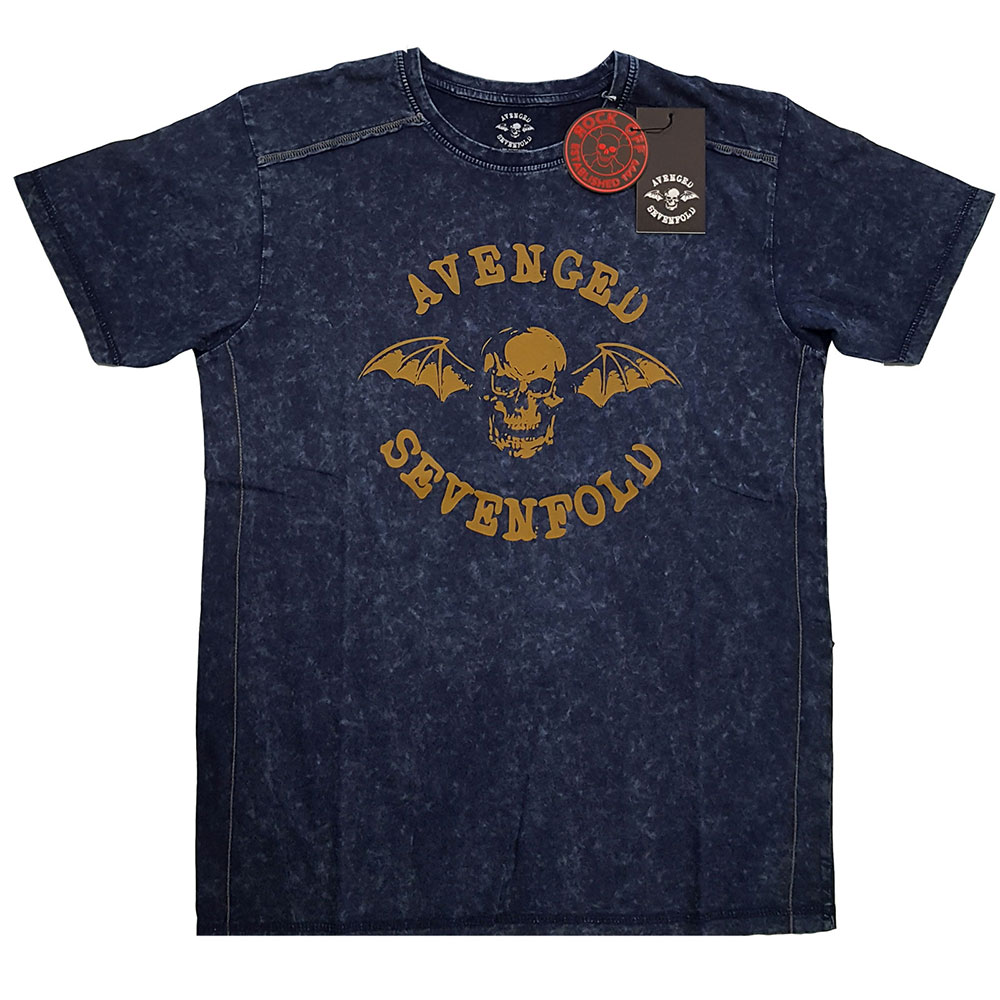 Tričko Avenged Sevenfold A7X - Logo, Unisex,Modrá,XXL