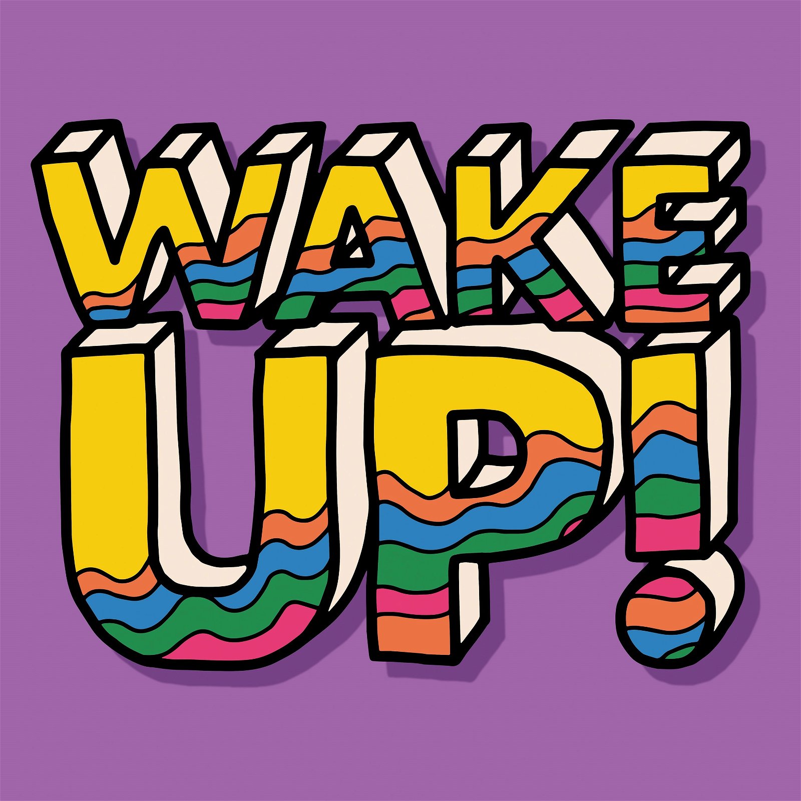 Vinyl Purple Disco Machine - Wake Up!