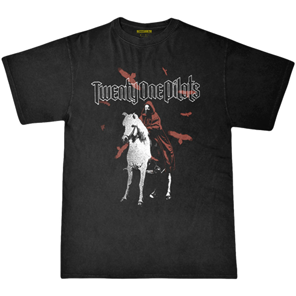 Tričko Twenty One Pilots - Bishop, Unisex,Čierna,L