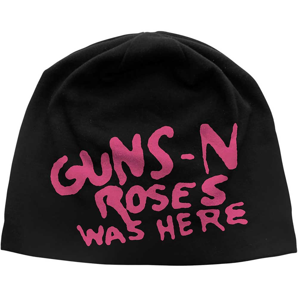 Čapica Guns N’ Roses - Was Here JD Print, Unisex,Čierna,Univerzálna