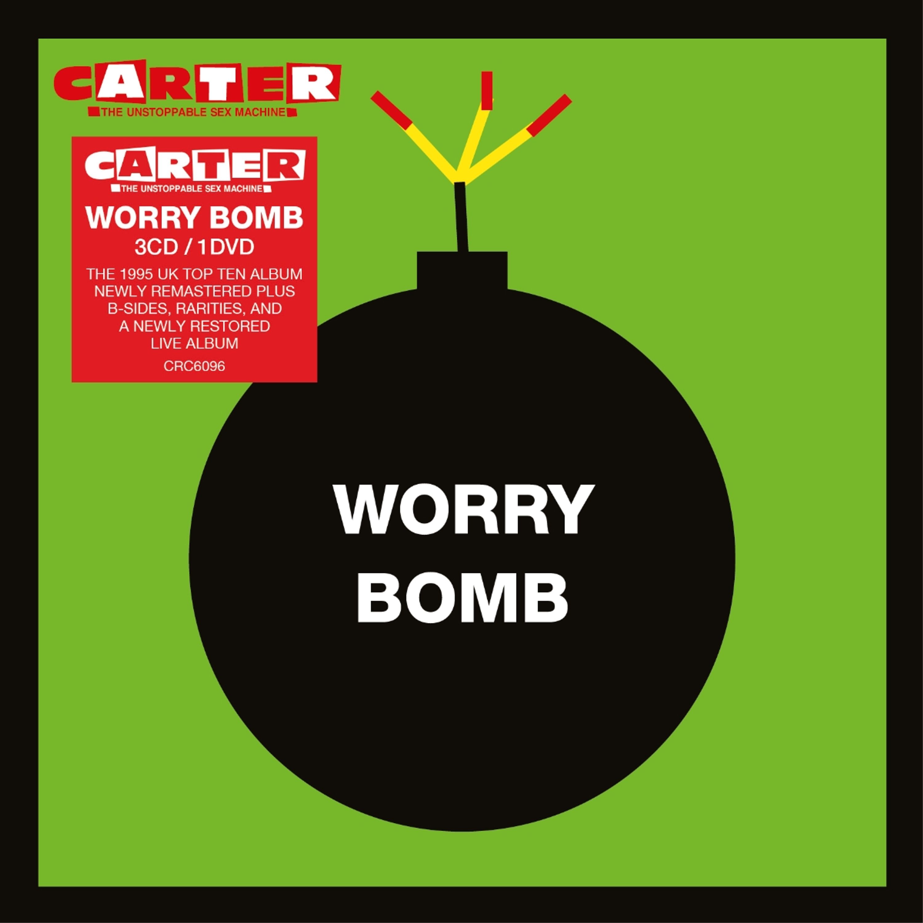 CD Carter the Unstoppable Sex Machine - WORRY BOMB