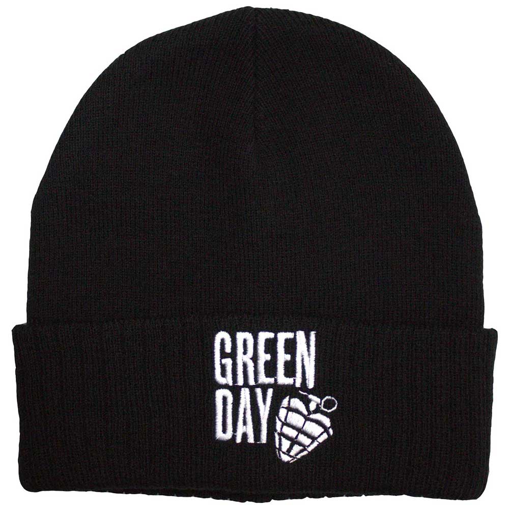 Čapica Green Day - Stacked Logo & Grenade, Unisex,Čierna,Univerzálna