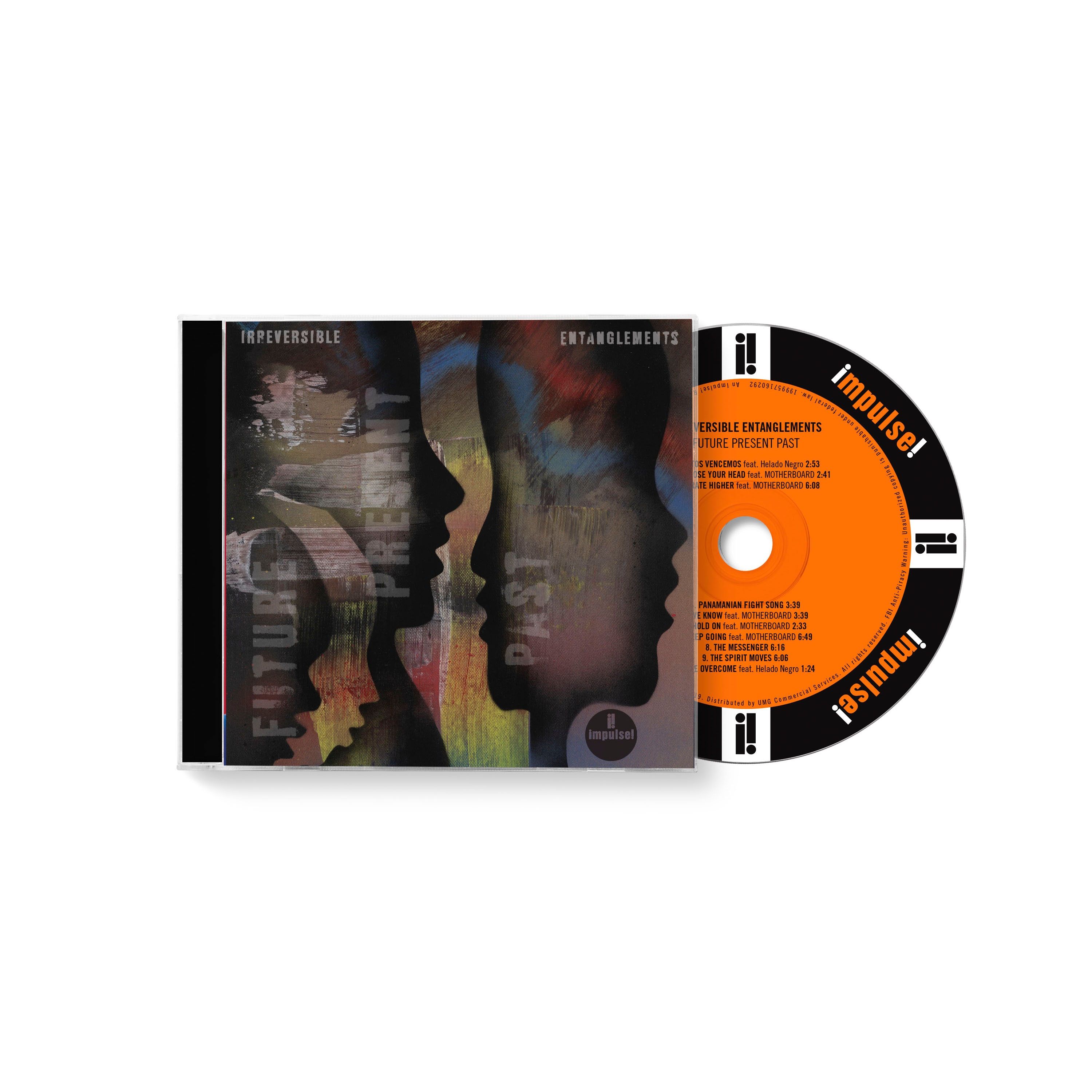 CD Irreversible Entanglements - FUTURE PRESENT PAST