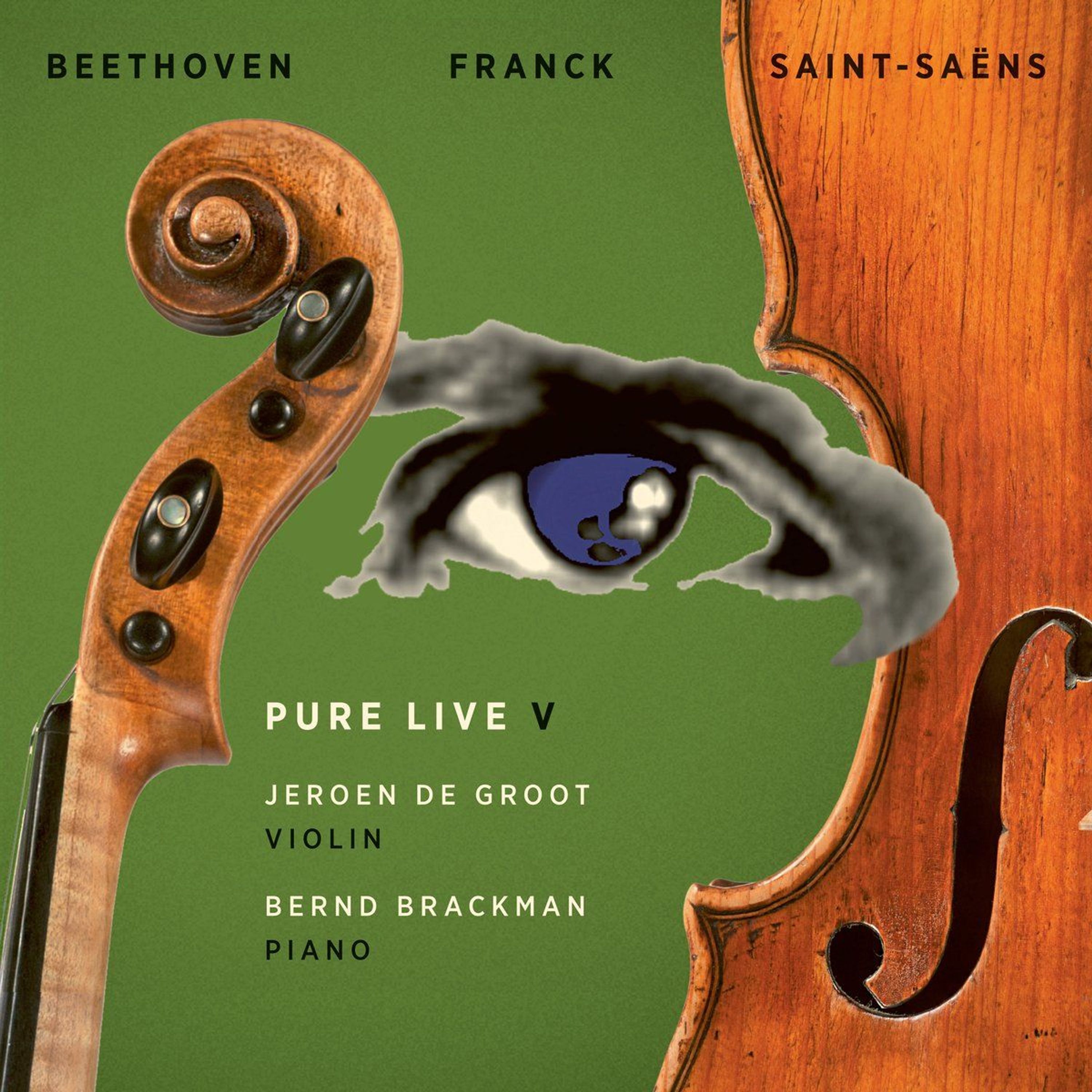 CD Jeroen de Groot - PURE LIVE V - BEETHOVEN, FRANCK, SAINT-SAENS