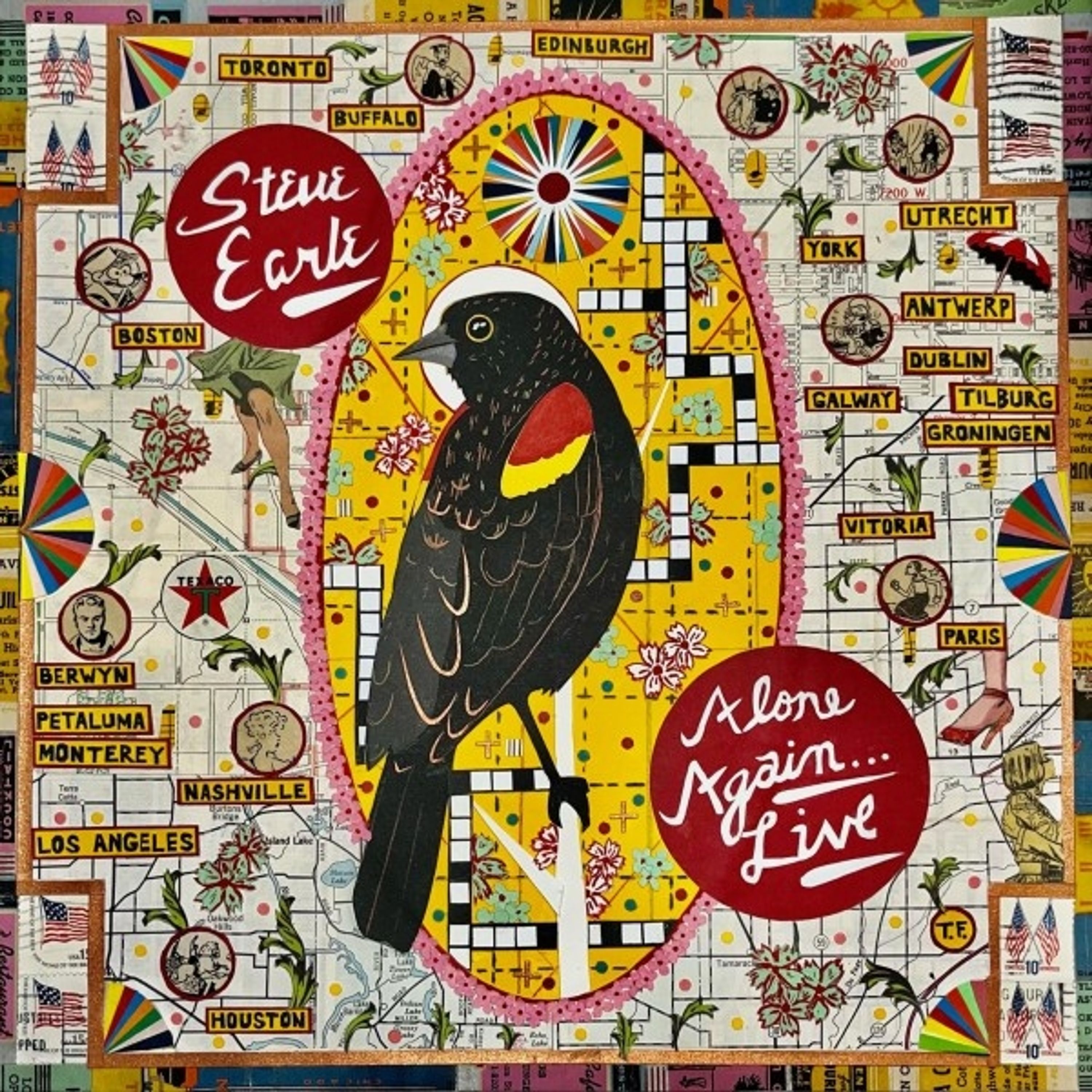 Vinyl Steve Earle - ALONE AGAIN (LIVE)